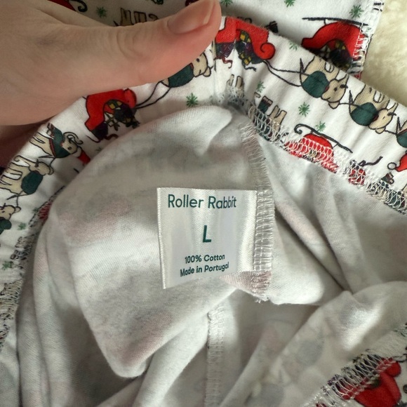 Roller Rabbit Holiday Elephant Print Pajama Set - Picture 3 of 3
